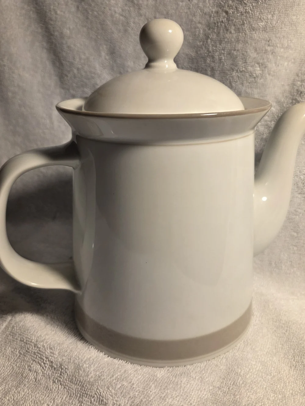 Dansk Concerto Allegro Taupe Mid Century Modern Coffee Tea Pot